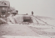 Blockhaus et digue-promenade fortifiée en 1944, promenade de la Digue, le Val-André (Pléneuf-Val-André)