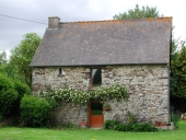 Ferme, actuellement maison, la Calle Fourchée (Paimpont)