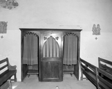 Confessionnal, prieuré Notre-Dame-de-l'Assomption (prieuré cure), église paroissiale de bénédictins (Bréal-sous-Vitré)
