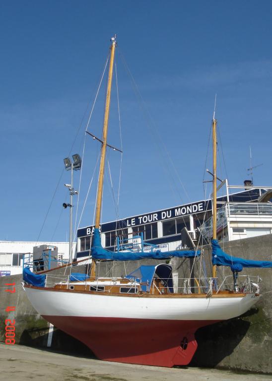 Bateau de plaisance dit Gliz Mor