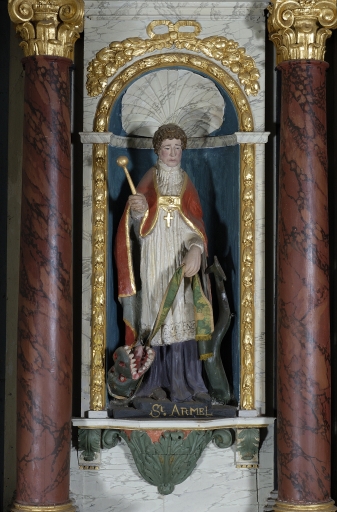 Statue : Saint Armel