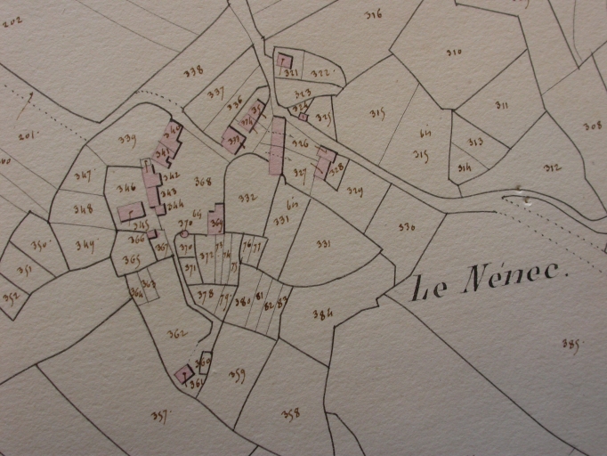 Ecart dit village de Nénec (Melrand)