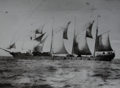 Photographie du quatre-mâts barque "Zazpiakbat"