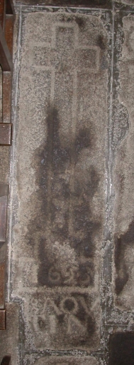 Dalle funéraire de la famille Aoutin