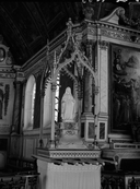 Baldaquin, chapelle Notre-Dame-de-Carmes (Neulliac)