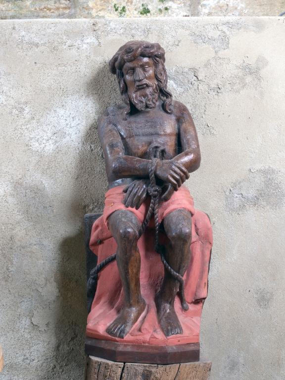 Statue : Christ aux liens, Chapelle Notre-Dame de Kernitron (Lanmeur)