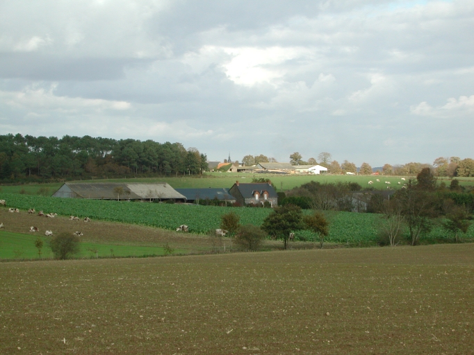Ferme, la Rimbaudière (Guipry fusionnée en Guipry-Messac en 2016)