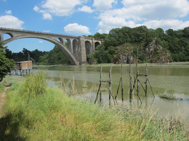 Les cabanes de carrelet en bord de Rance de la commune de Saint-Samson-sur-Rance