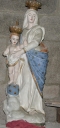 Statue : Vierge à l'Enfant, dite Notre-Dame des Victoires (Saint-Pierre-de-Plesguen fusionnée en Mesnil-Roc'h en 2019)
