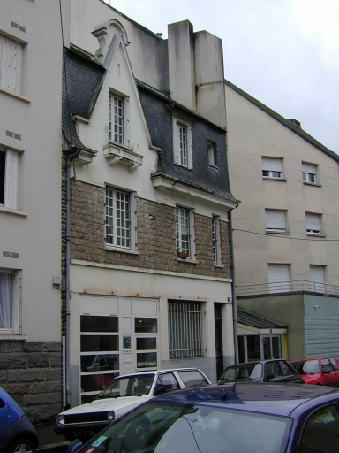 Maison d'artisan, 8 rue de Léon (Rennes)