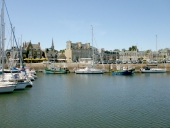 Front de port : quai Duguay Trouin, quai Ouest, quai Morand et quai Loti (Paimpol)