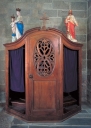 Confessionnal 2 (Saint-Pierre-de-Plesguen fusionnée en Mesnil-Roc'h en 2019)