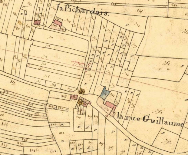 Ecart, Rue Guillaume (Lieuron)