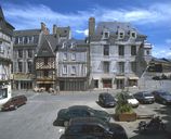 Hôtel Mynier, anciennement dit hôtel de Francheville, 1, 3 place des Lices, place du Poids Public (Vannes)