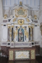 Ensemble de l'autel de Sainte Anne : autel, retable