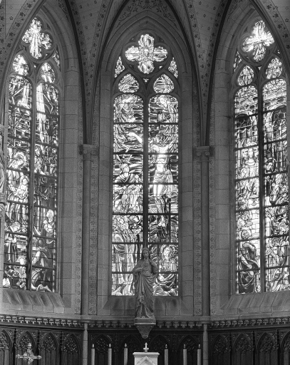 Ensemble de trois verrières