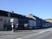 Alignements de maisons, 15 à 35 avenue de la Libération ; rue du Centre Sociale (Plélan-le-Grand)