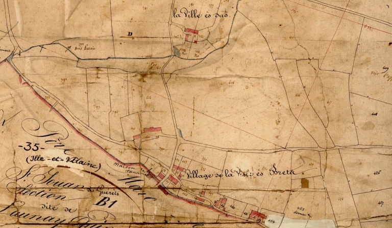 Écart, la Ville ès Brets (Saint-Jouan-des-Guérets)