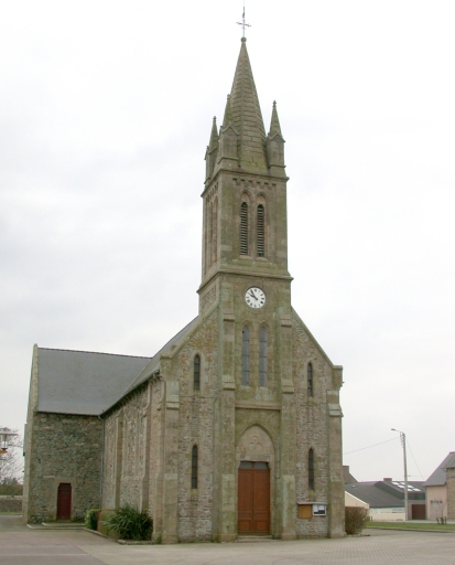 Église paroissiale Saint-Hilaire, place de Chambly (Fréhel)