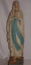 Statuette : Vierge, dite Notre-Dame de Lourdes