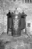 Confessionnal (2), église paroissiale Notre-Dame du Roncier (Rostrenen)