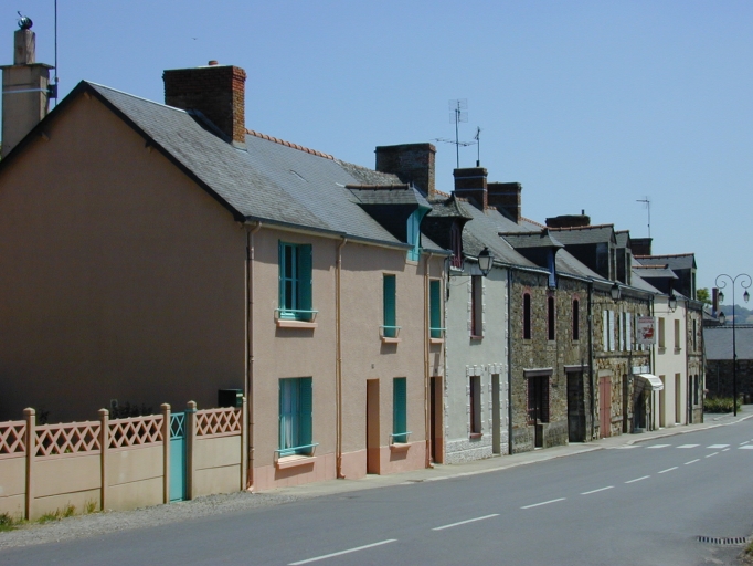 Alignement de maisons, 18 à 30 Grande Rue (Langon)