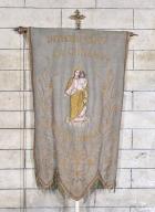 Bannière de Notre-Dame du Crann et de sainte Thérèse, église Saint-Pierre (Spézet)