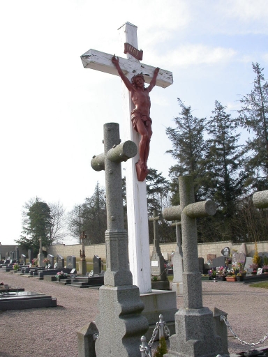Croix de cimetière (Trévérien)