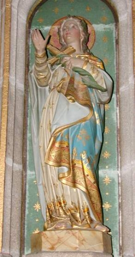 Statue : Sainte Avoye