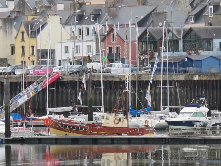Bateau de pêche, de type malamok, dit Face au vent