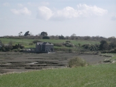 La digue de Rochegoude (Lancieux)