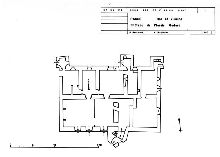 Château, le Plessis Godard (Pancé)