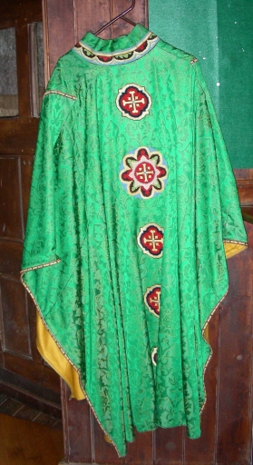 Ornement vert 3 : chasuble