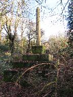 Croix de chemin, forêt du Cranou (Hanvec)