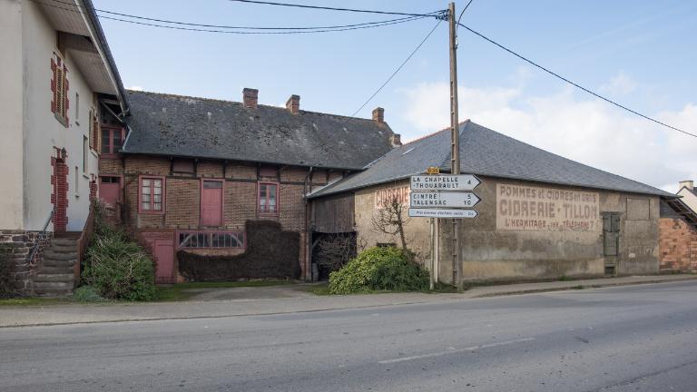 Ancienne cidrerie Tillon, la Noë Boucher, 15 rue de Cintré (L'Hermitage)