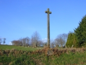Croix de chemin, près de le Tenoux (Cuguen)