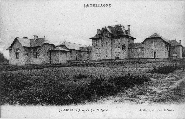 Hôpital, 9 rue de Fougères (Antrain fusionnée en Val-Couesnon en 2019)