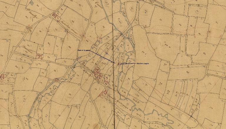 Moulin à papier, Kervilsic (Garlan)