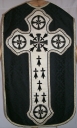 Ornement noir 2 : chasuble