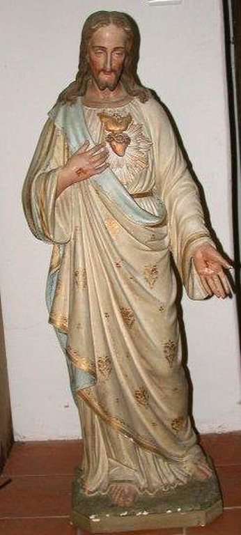 Statue : Sacré Coeur (Saint-Aubin-du-Pavail fusionnée en Châteaugiron en 2017)