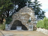 Grotte de Lourdes, rue de Bretagne (Brielles)