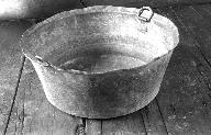 Cuvette des fonts baptismaux
