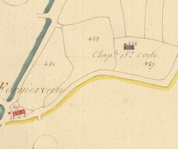 Croix de chemin, route de la Chapelle Saint-Cado, Saint-Cado (Ploumilliau)