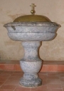 Fonts baptismaux (Saint-Aubin-du-Pavail fusionnée en Châteaugiron en 2017)