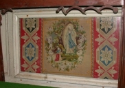 Antependium : Apparition de Notre-Dame de Lourdes à Bernadette Soubirous