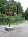 Croix de chemin, la Croix rouge (Paimpont)