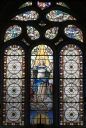 Verrière : Assomption de la Vierge
