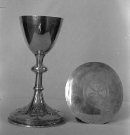 Calice & patène 2, église paroissiale Saint-Lubin (Lizio)