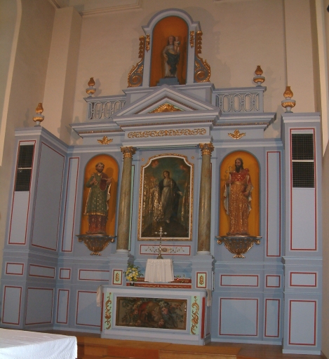 Le maître-autel de l'église paroissiale