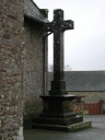 Croix monumentale, place de l'Eglise (Dourdain)